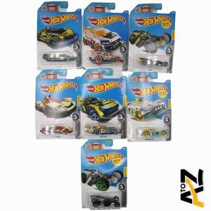 Lot Of 7 2015 Hot Wheels Super Chromes 1:64 Mattel